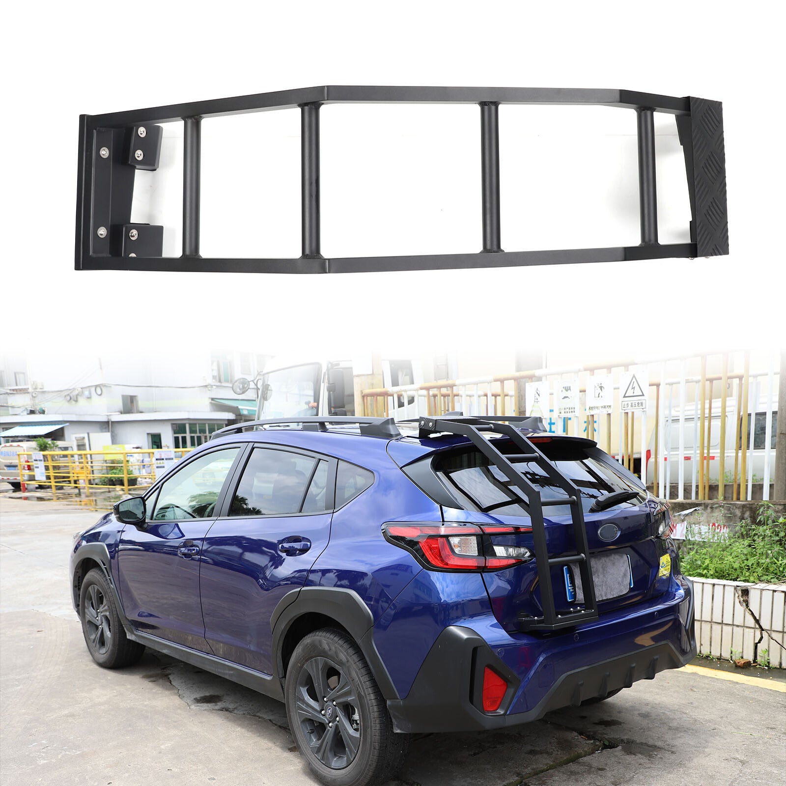 Matte black ABS interior rearview mirror base cover trim for Corvette C7 2014-19
