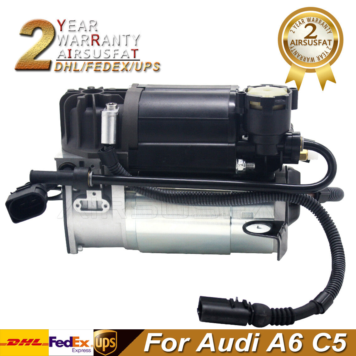 New for Audi A6 C5 4B Allroad Air Suspension Compressor Pump 4Z7616007A 1997-05