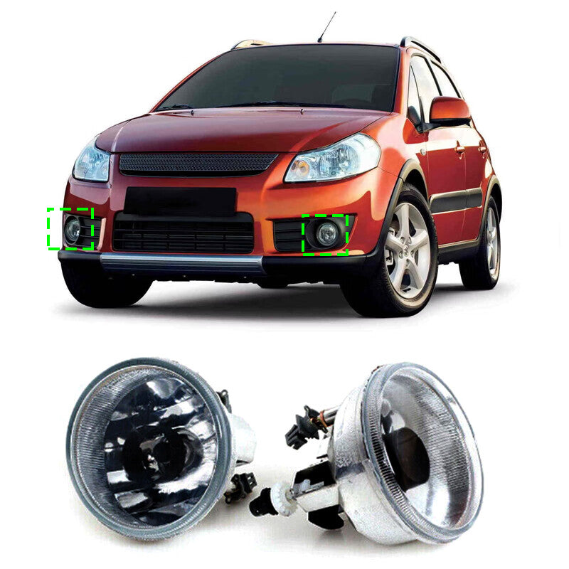 For The for Suzuki SX4 2007-2012 Left Right Front Bumper Fog Lights Are Suitable