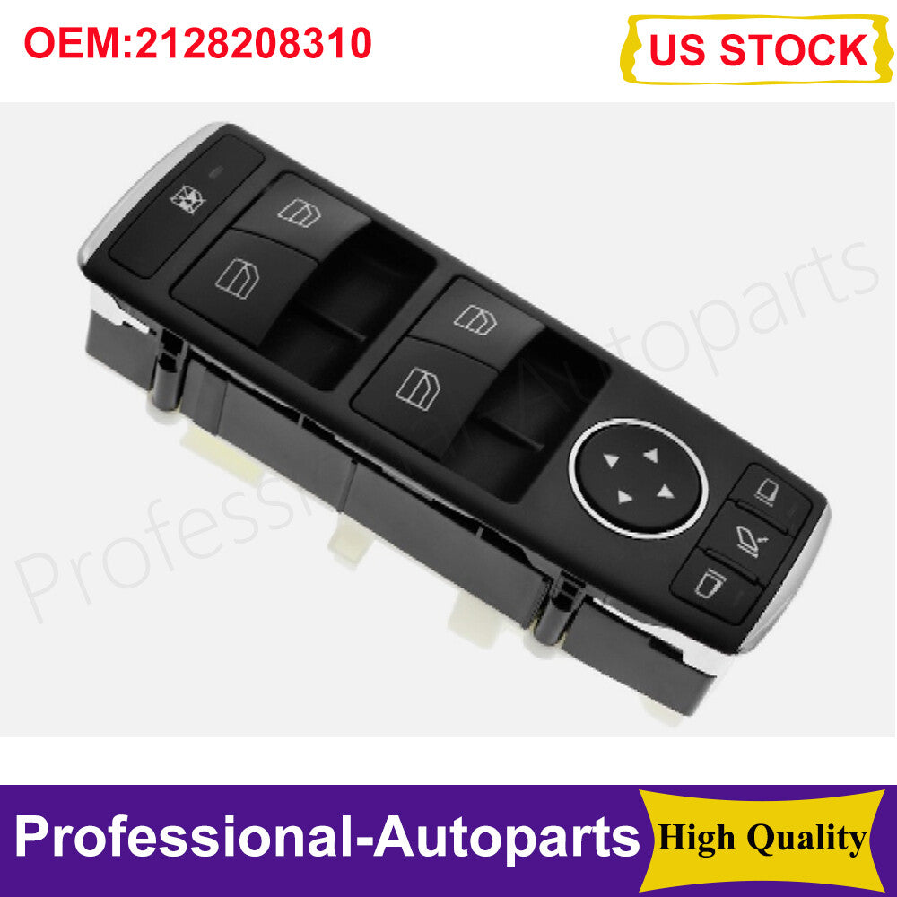 Front left door window switch applicable to for Mercedes-Benz E350, E63, AMG C250, C300, GLK350