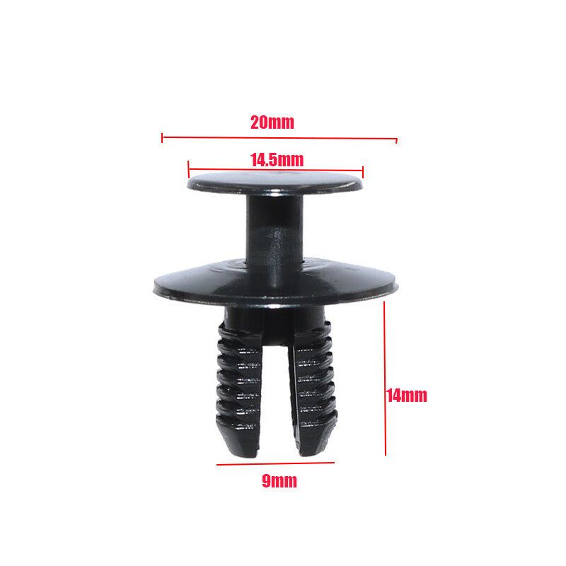 10pcs Bumper Trim Wheelhouse Liner Push-Type Retainer Clip Rivet for BMW 1 2 3