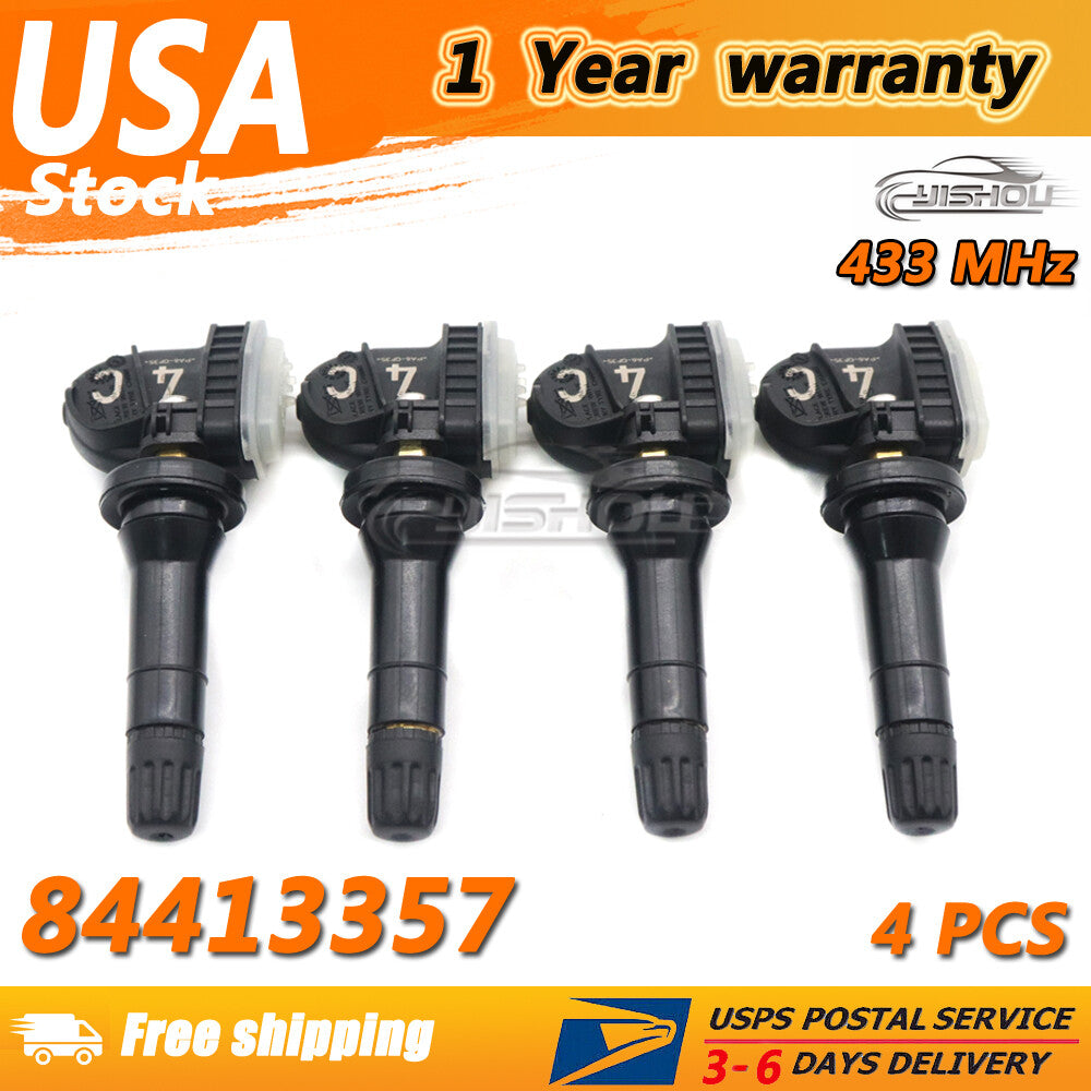 4PCS New 84413357 Tire Pressure TPMS Sensor for GMC for Cadillac for Chevy for Buick 2018-22