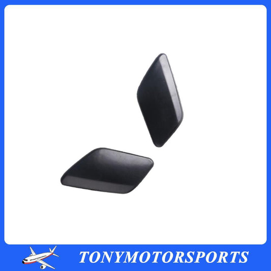2Pcs Bumper Headlamp Washer Cover Lid Front RH  LH Fit For 2011-2013 for VOLVO S60 Q