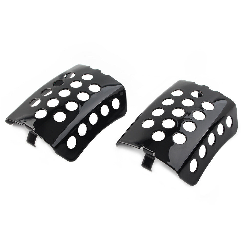 Black Caliper Screen Insert Guard Cover Fit for Harley CVO Road Electra Glide Q