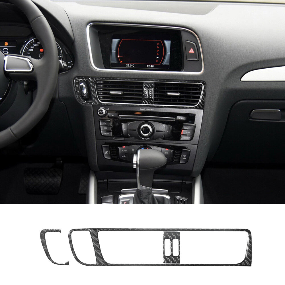 36X Carbon Fiber Full Kits Interior Cover Trim Set for Audi Q5 2009-2017