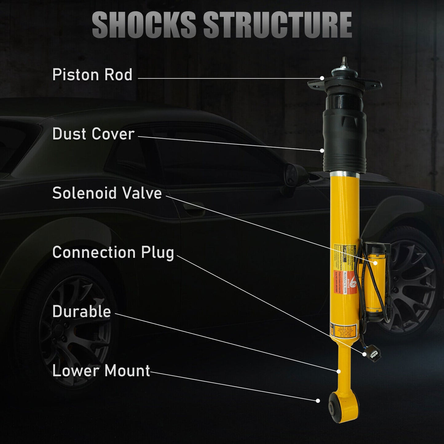 Front L/R shock absorber core magnet 317750, suitable for Ferrari for 488 GTB Spider 2016-19