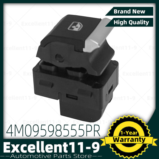Power window switch 4M09598555PR suitable for A4, A5, Q5, Q7, Q8, RS4, RS5, RSQ8, A4, Quattro- n