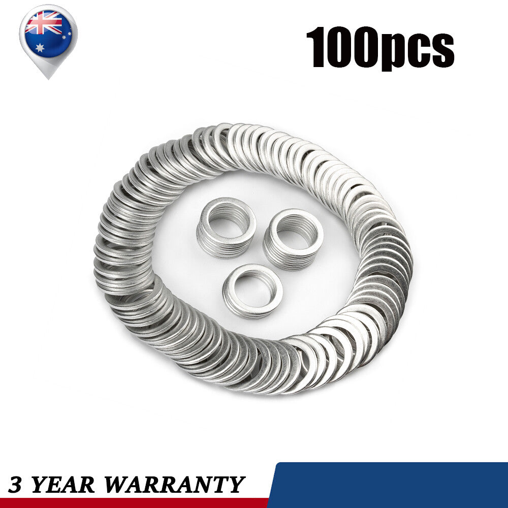 100X 20MM TRANSMISSION OIL DRAIN PLUG CRUSH WASHERS for ACURA for HONDA 94109-20000 Q