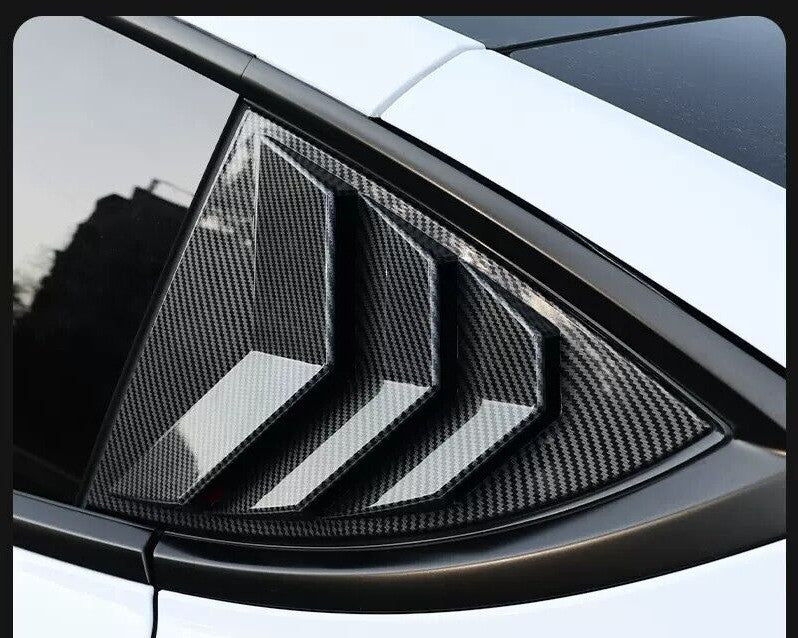 Rear Window Triangl Shutters Protector Panel for Tesla for Model Y Car Accessories23
