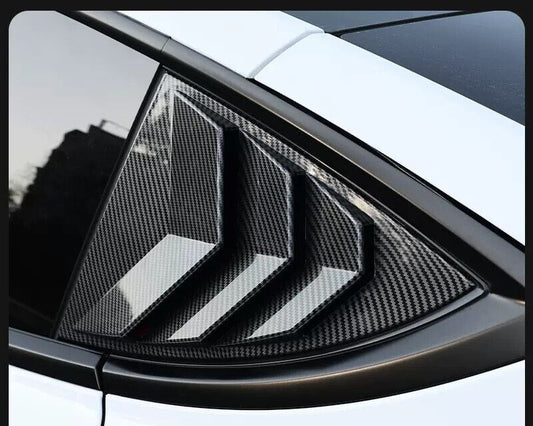 Rear Window Triangl Shutters Protector Panel for Tesla for Model Y Car Accessories23