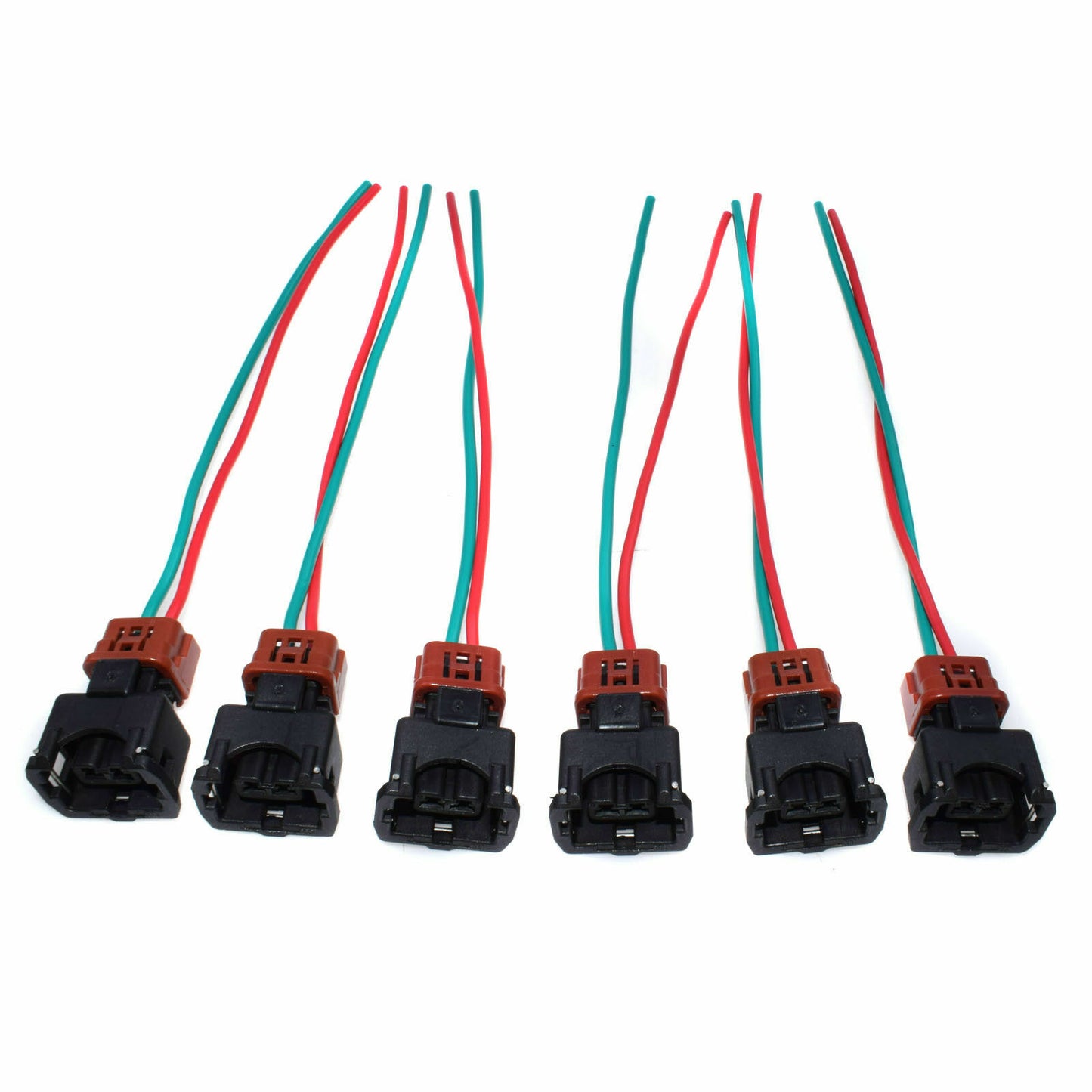 Pigtali fuel injector connector harness plug (6 pieces) for NISSAN 300ZX Maxima 3.0L