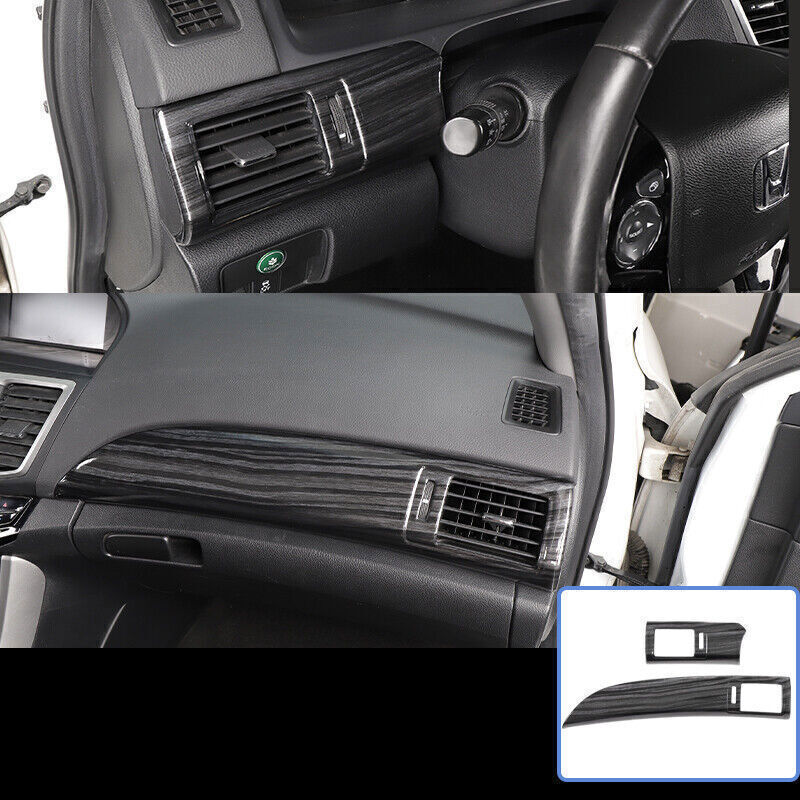Carbon Fiber Inner A Pillar Triangle Frame Cover Trim for Kia Forte K3 2019-2021 v