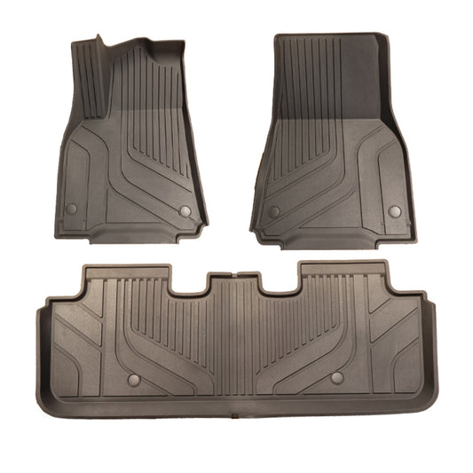 Floor mats suitable for 2024 for Tesla for Model Y , new generation full set of black floor mats Q