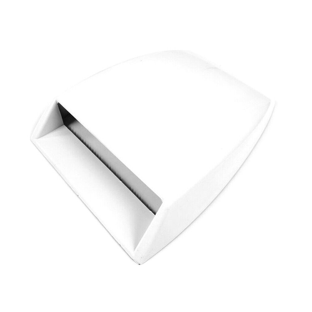 1x Universal Auto Roof Decorative Air Flow Intake Hood Scoop Vent Bonnet Cover