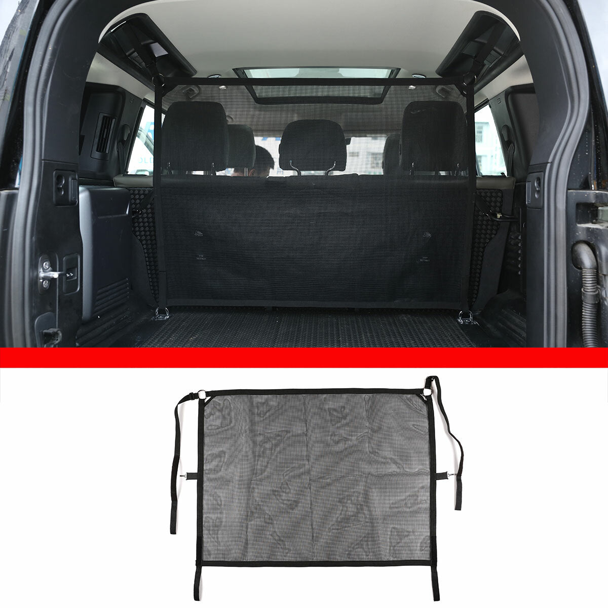 Gear Shift console side storage box, black, for Mercedes-Benz G-Class 2004-2011. Q