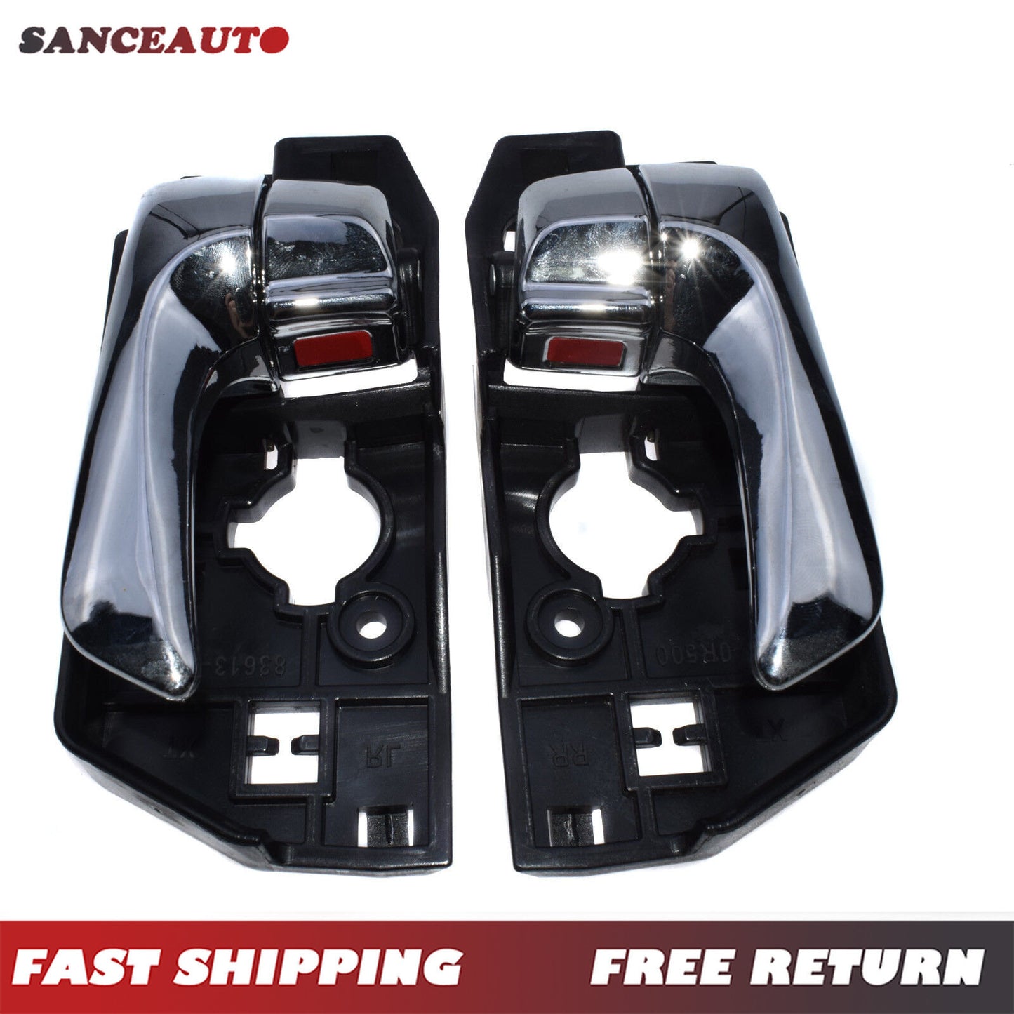 Chrome rear LH right-hand interior door handle suitable for 2009 and 2010 for Hyundai Sonata 826203K520HZ- n