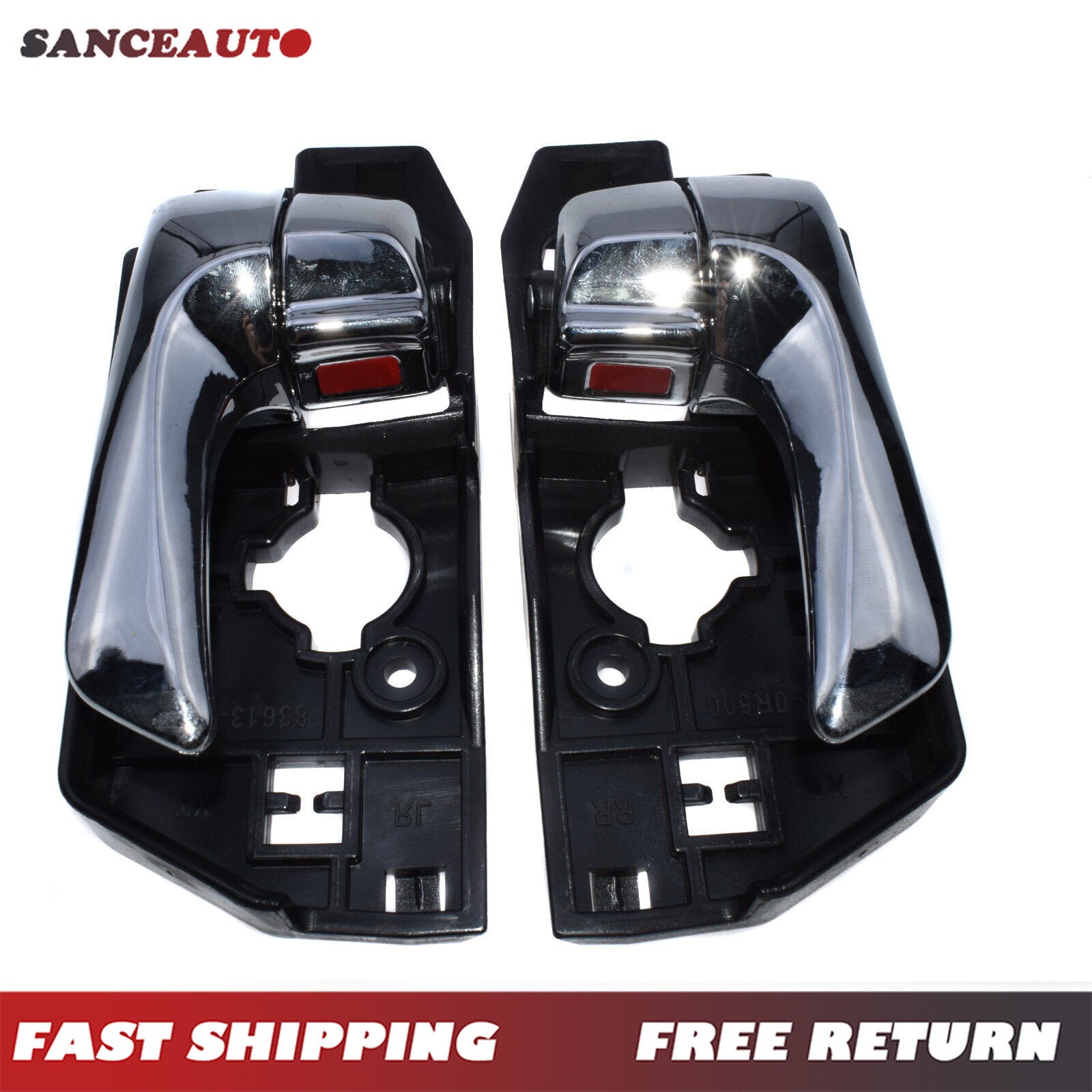 Chrome rear LH right-hand interior door handle suitable for 2009 and 2010 for Hyundai Sonata 826203K520HZ- n