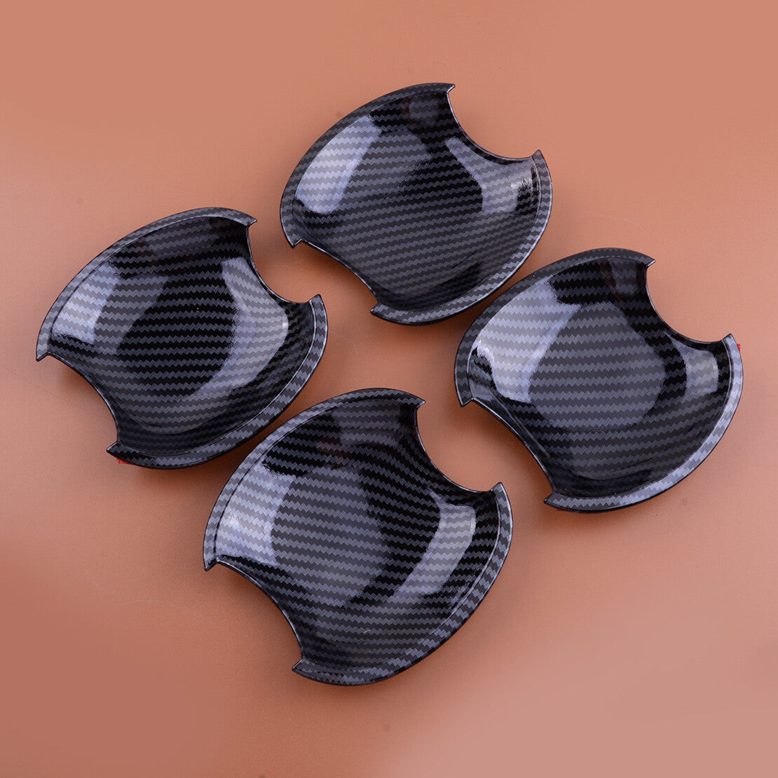 Carbon Fiber ABS Door Handle Bowl Cover Trim Fit for Corolla 2003-13 v