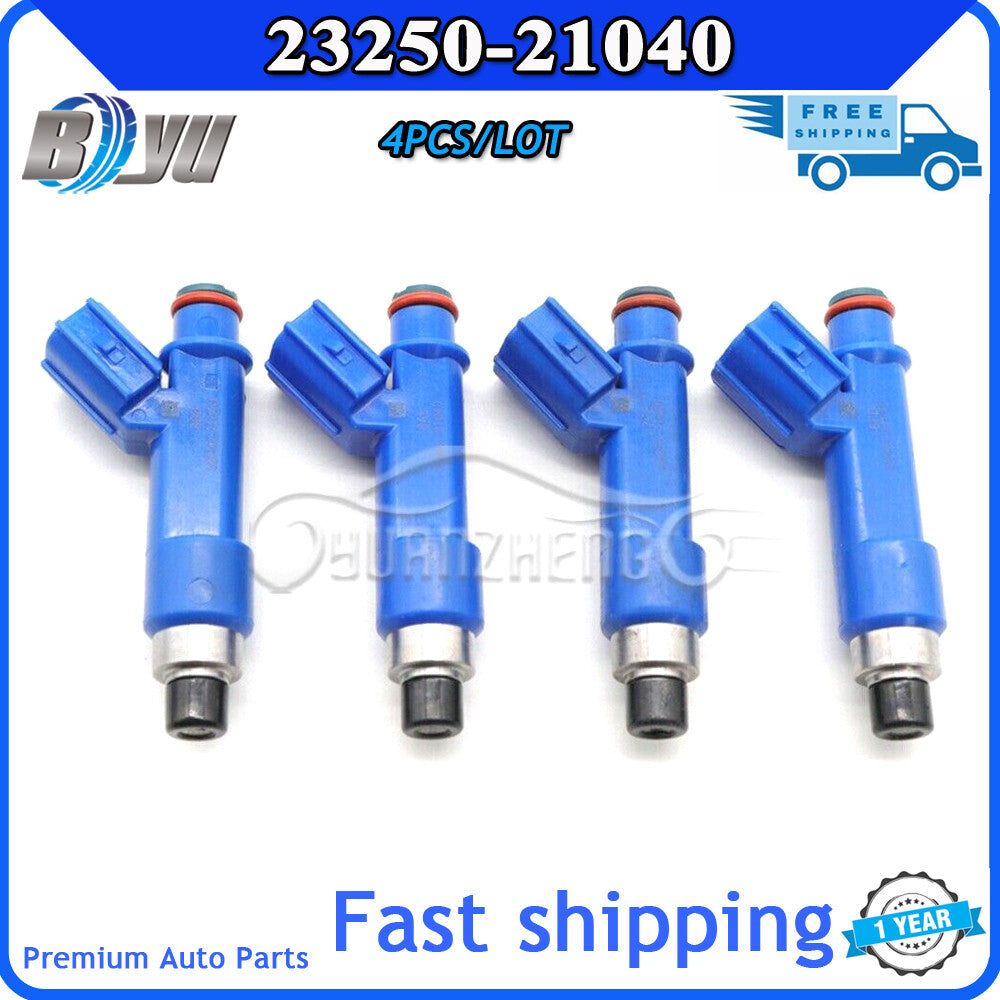 4-piece fuel injector kit 23250-21040 suitable for Yaris 1.5L and for Corolla 1.8L (2006-2014) v