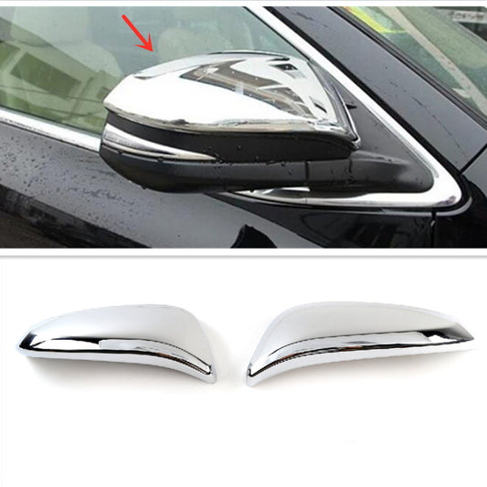 for Toyota RAV4 13-2018 Chrome Rearview Side Wing Mirror Molding Cover Trim 2PC