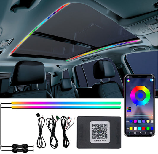 Car Sunroof LED Light Atmosphere Ambient Bright Lamp Interior Accessories Q