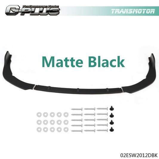Fits 2018 - 2020 for CAMRY SE XSE Front Pump Lip Scoop Black - v