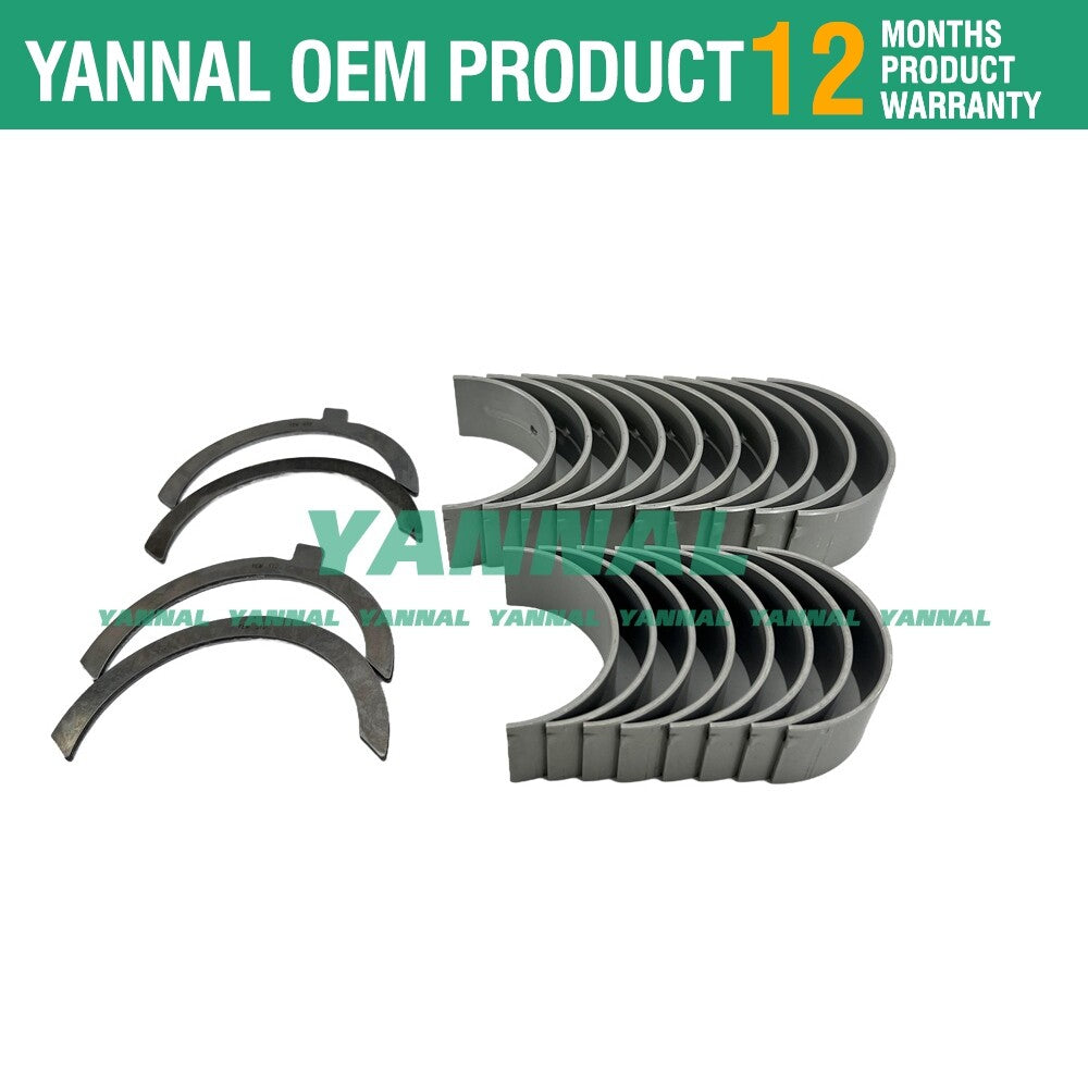 Suitable for 4JH2-TE 4JH2 crankshaft main shaft bearing kit, suitable for marine engines 4JH2T-