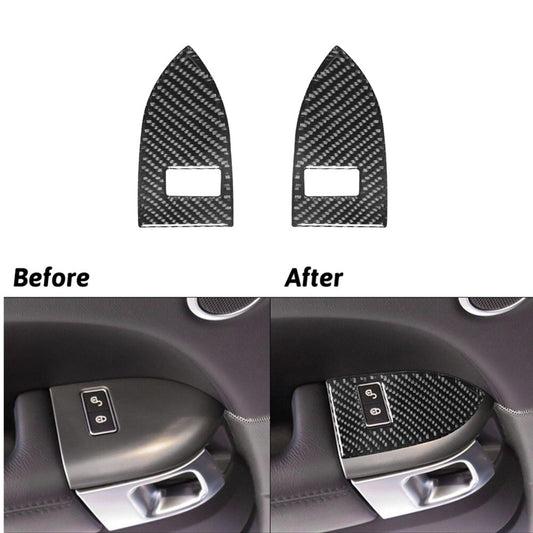 Red Carbon Fiber Speedometer Decal Cover Trim For Land for Range Rover Sport 2014-17 v