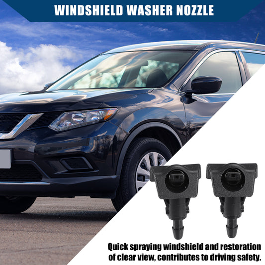 2PCS for Nissan Versa 1.6 L 1.8L 2009-12 Windshield Washer Nozzles 28931ZW80A US