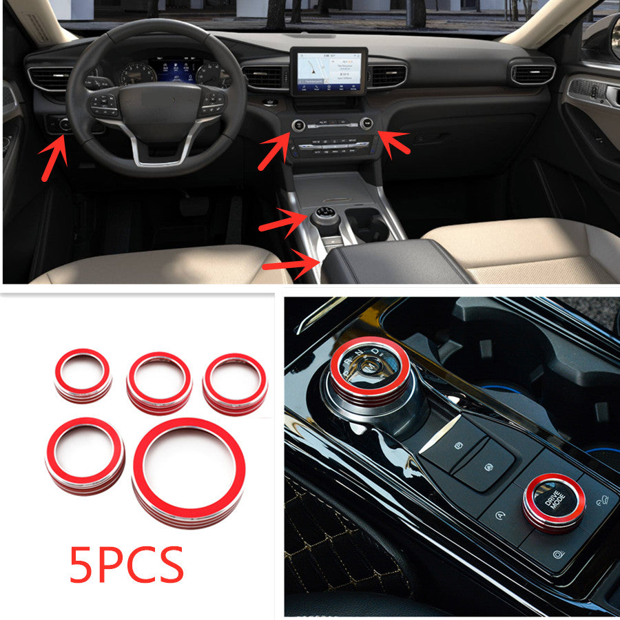 for Kia Carnival 2022-23 Matte Silver Inner Roof Skylight Handle Bowl Cover Trim v