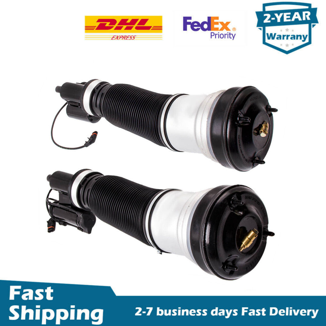 2x Front Air Shock Struts for Mercedes-Benz W220 S350 S430 S500 4MATIC 2003-2006