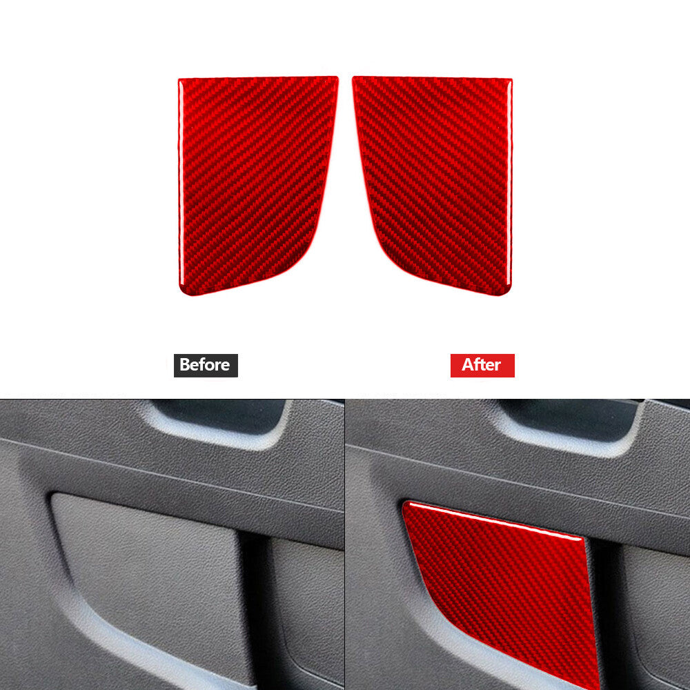 4x Carbon Fiber Central Console Panel Trim for Dodge Journey 2009-2010 SXT TypeB v