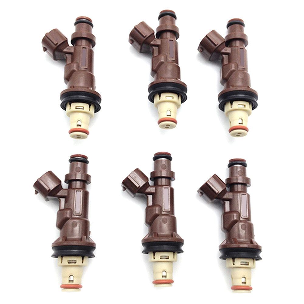 NEW 6X FUEL INJECTORS for TOYOTA TACOMA TUNDRA 4RUNNER 3.4L V6 23250-62040