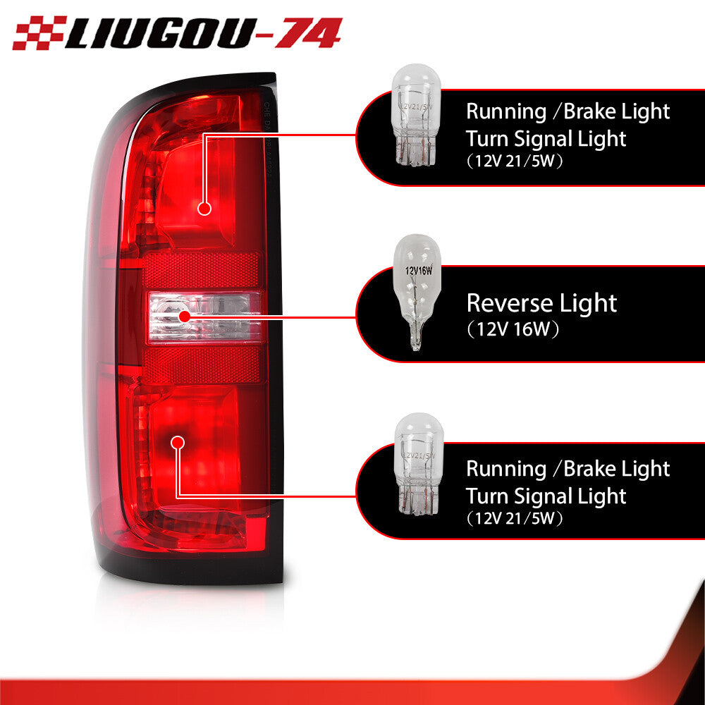 Brand new suitable for 2015-2018 Colorado taillight 2-piece set left and right- v