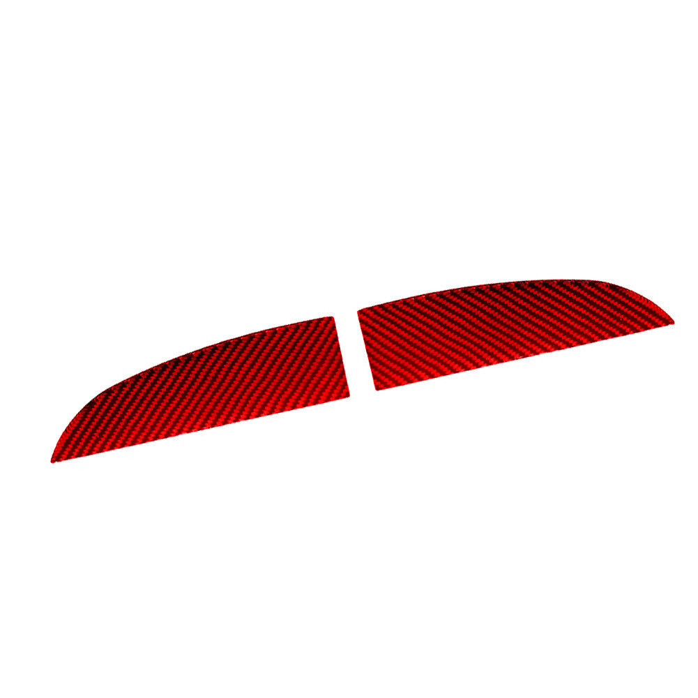 2x Piano Black Interior Front Door Strips Cover Trim for Infiniti G37 2010-2013 v