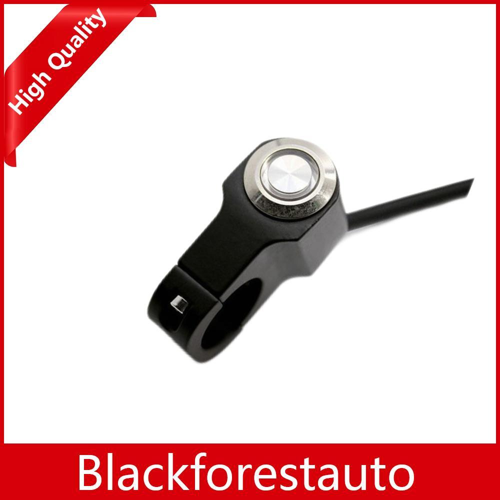 Motorcycle Headlamp Hazard Handlebar Switch Manual-return Button Red Indicator Q