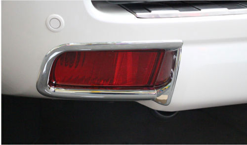 for Toyota for Land Cruiser Prado FJ150 2014-2017 Chrome Rear Fog Light Cover Trims