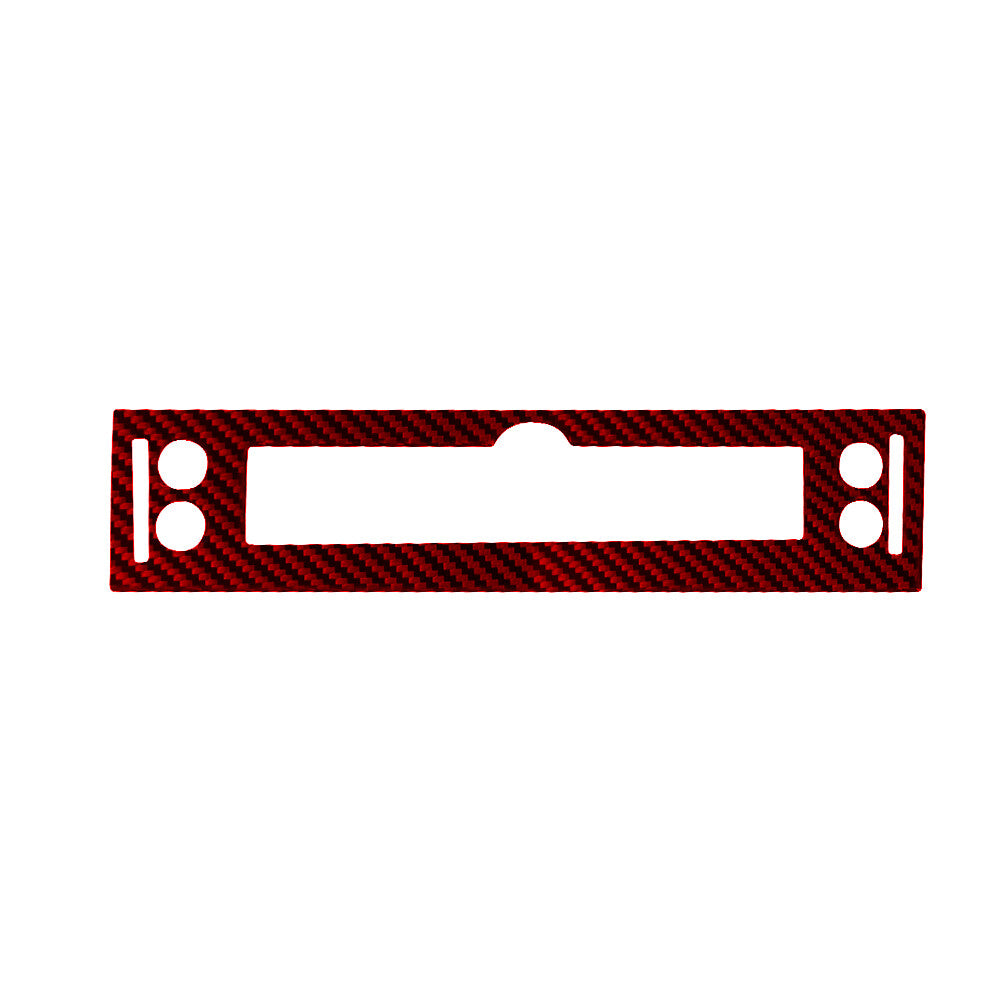 2Pcs Red Carbon Fiber Front Window Buttons Trim for Dodge Journey 2009-10 SXT SE v
