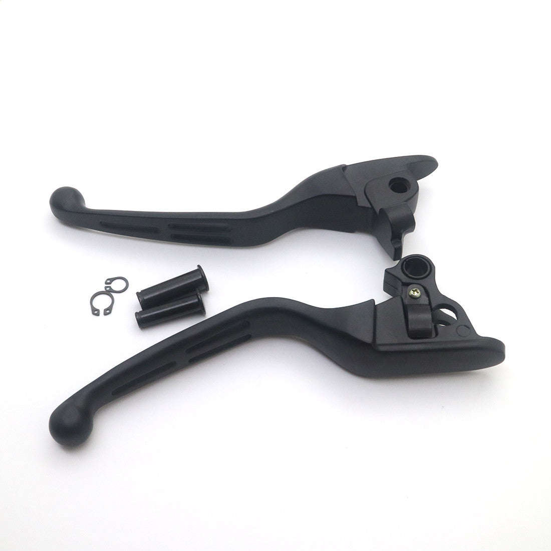 Black Hollow Out Brake Clutch Lever for Harley Touring Road Glide FLTR 2008-2013 Q