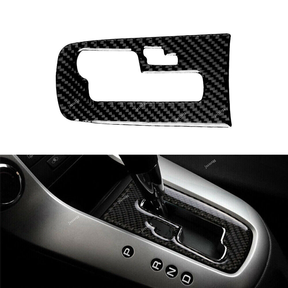 Carbon Fiber Center Console Gear Shift Box Cover Trim for Chevrolet for Cruze 09-15