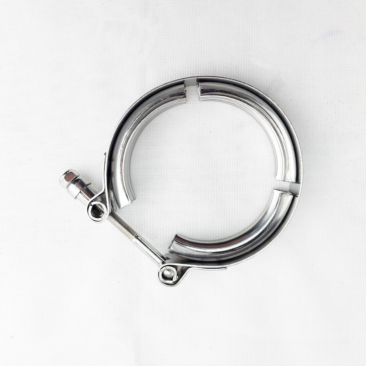 3-inch stainless steel V-band turbo downpipe exhaust V-band clip universal