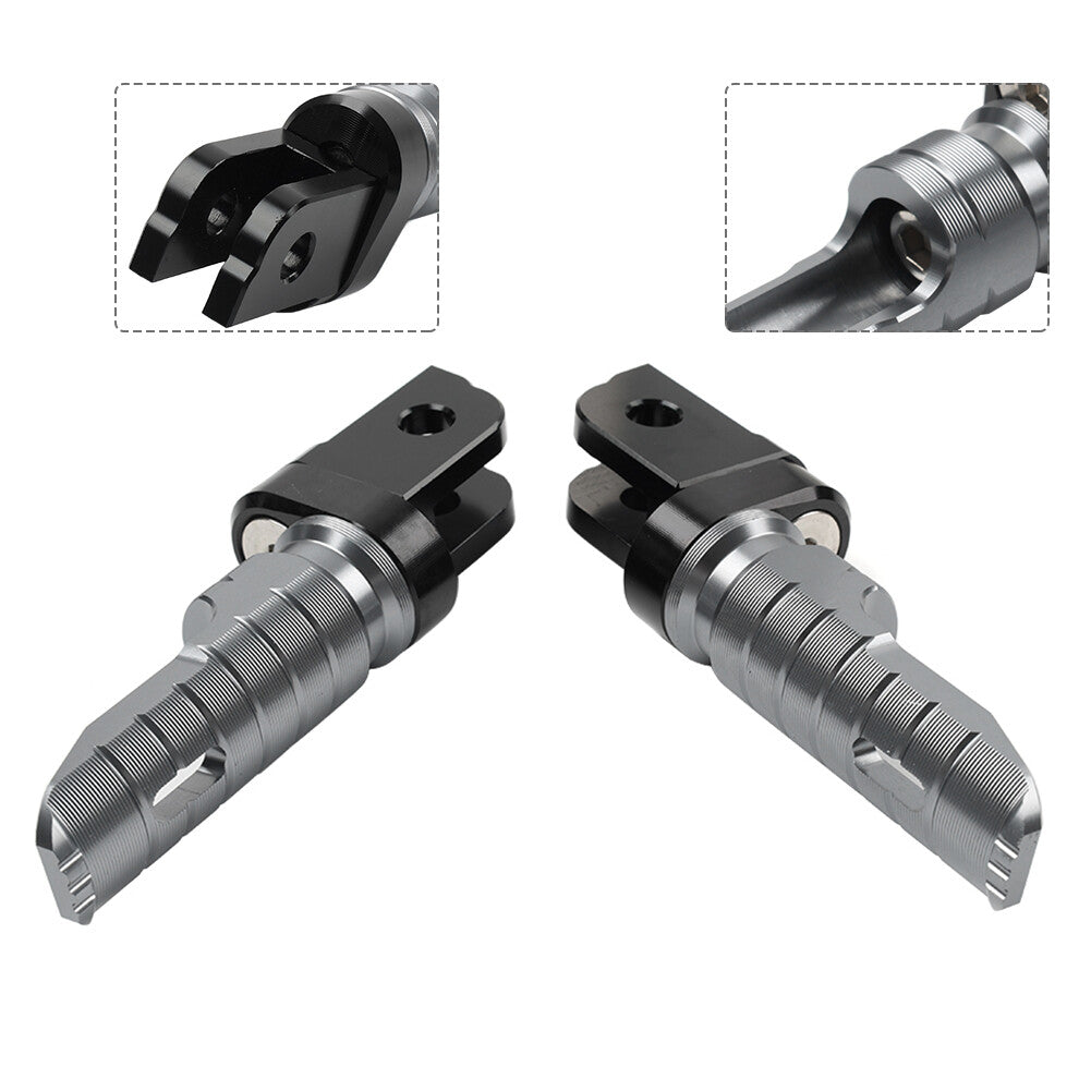 Grey Front Footrest Foot Peg for BMW R Nine T 2020-2023 F900R F900XR 2019-2023