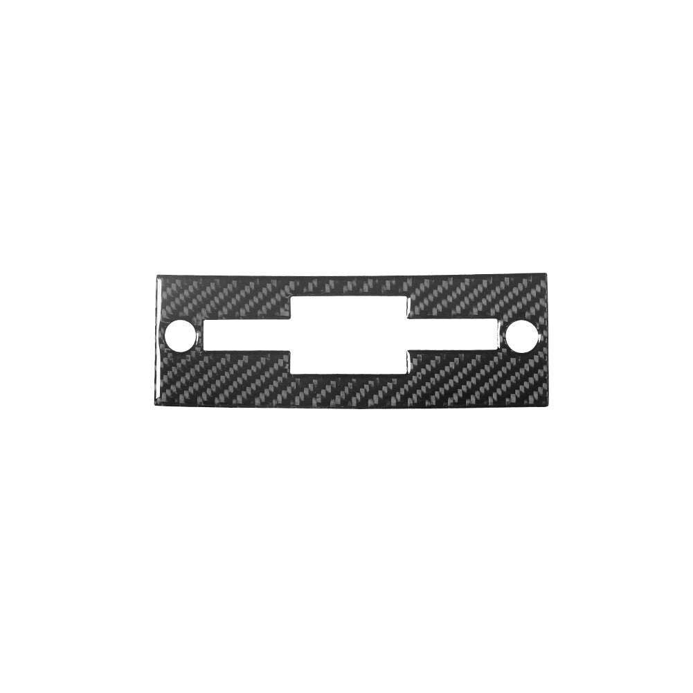 Carbon Fiber Front Door Control With Folding Trim Cover for KIA Sedona 2015-2016 v