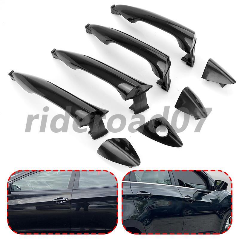 4PCS Exterior Outside Door Handle Front Rear Set for Hyundai for Elantra 2011-2016
