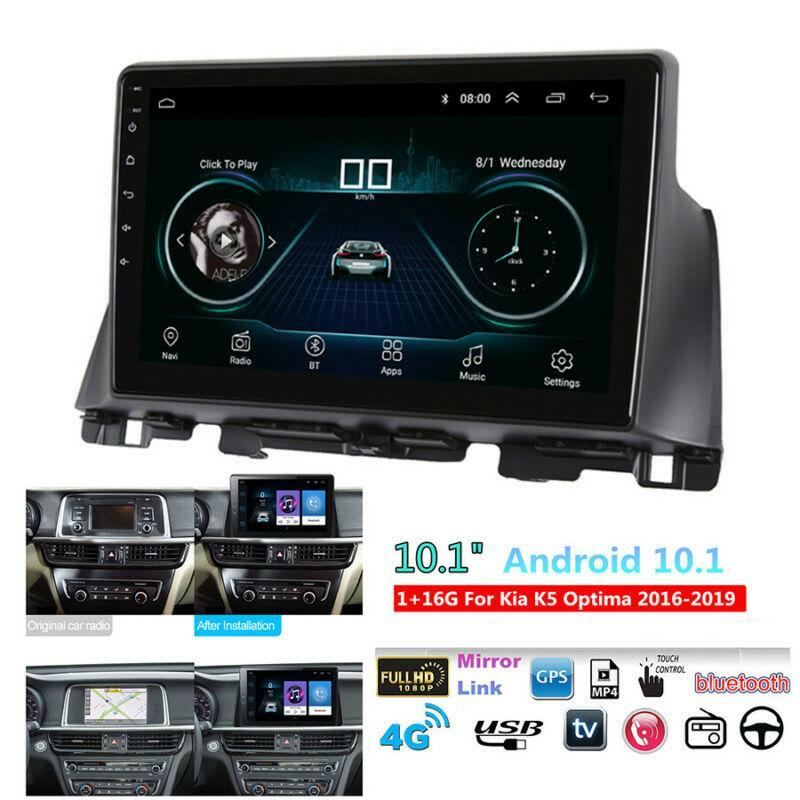 Compatible with 16-19 year old for Kia Optima K5 Multimedia Player, Radio, GPS, WIFI, 16+1G, 10.1 Android 10.1 n