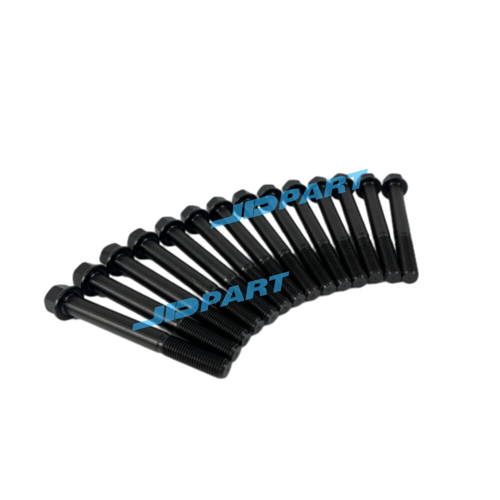 14-piece D722 cylinder head bolts, 67 mm, for engine parts.
