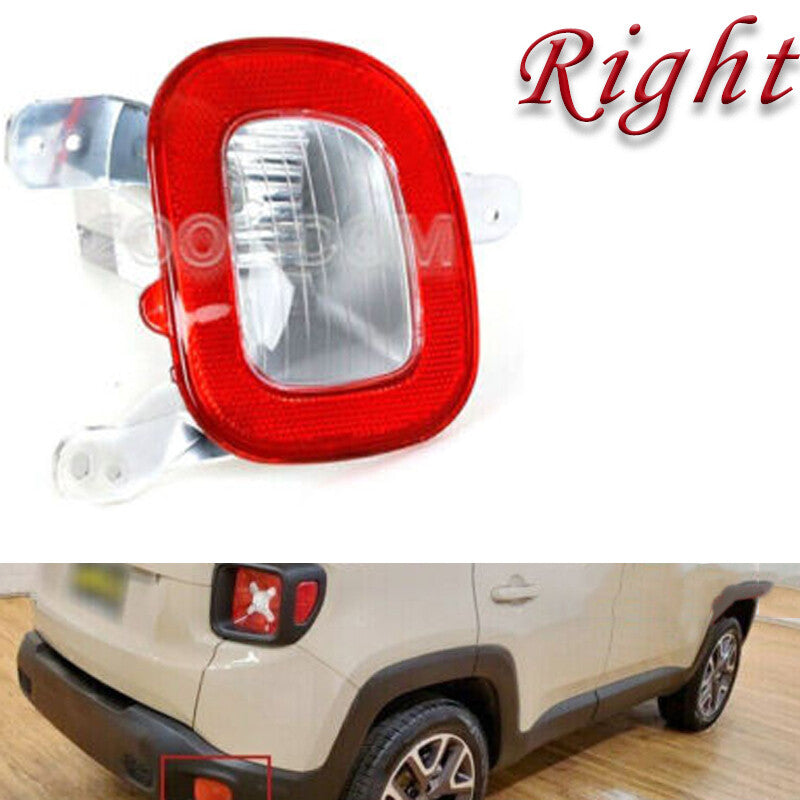 Right rear bumper reflector taillight parking light applicable to 2015-2018 for Jeep Renegade