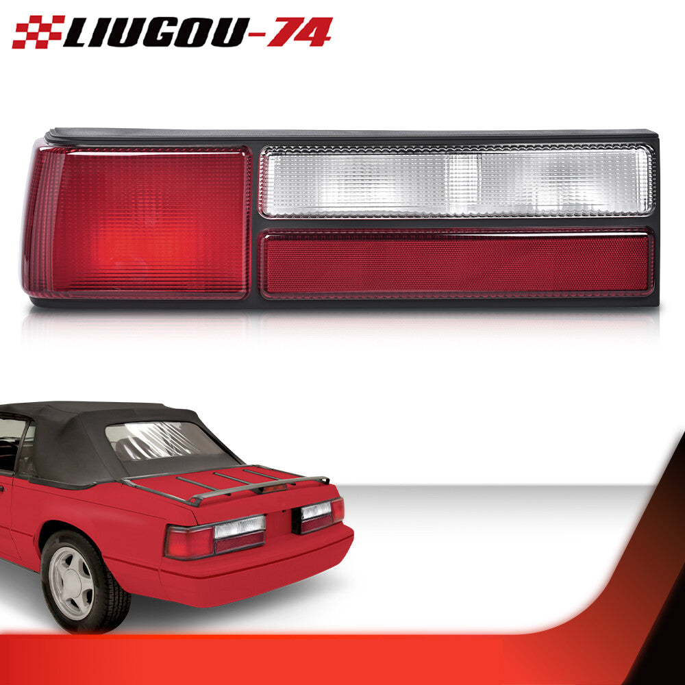 Tail Light Tail Light Rear Brake Light Driver Left Fits 1987-93 for Mustang LX- v