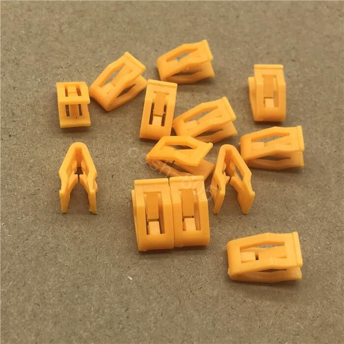 10 Pcs Car Center Console Radio Dash Panel Switch Bezel Clips Universal Q