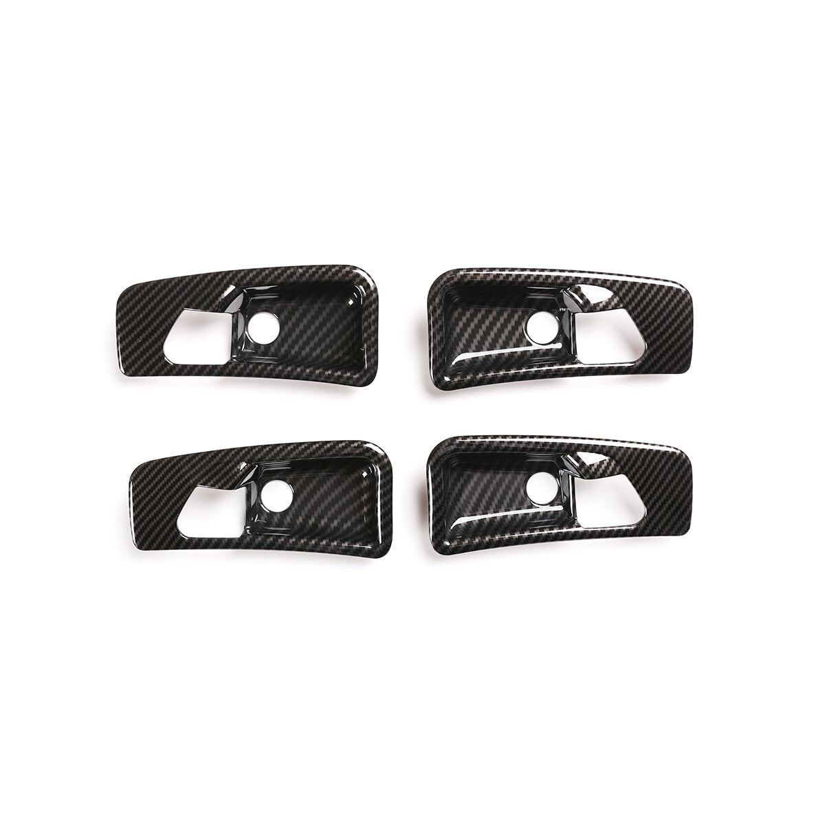 Suitable for G-Class W463 ABS carbon fiber interior door handle cup cover decoration 2004-2018- n